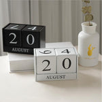 Office Table Wood Calender