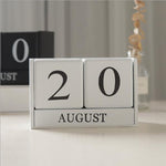 Office Table Wood Calender