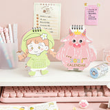 2021 Cartoon Animal Unicorn Desktop Calendar