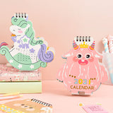2021 Cartoon Animal Unicorn Desktop Calendar