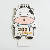 2021 Cartoon Animal Unicorn Desktop Calendar
