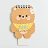 2021 Cartoon Animal Unicorn Desktop Calendar