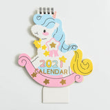 2021 Cartoon Animal Unicorn Desktop Calendar