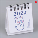 1PC 2022 Cute Creative Mini Desk Calendar